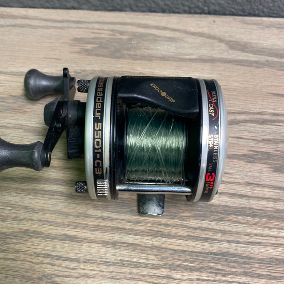 Abu Garcia ambassadeur 5500 C3 リール Abu Garcia Ambassadeur® C3 Round Baitcast Reel | Abu Garcia
