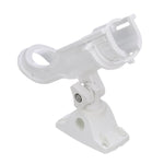 Attwood Heavy-Duty Adjustable Rod Holder w/Combo Mount - White [5009W4]