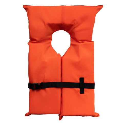 Bluestorm Type II Adult Universal Foam Life Jacket - Orange [BS-T2-ORG-U]