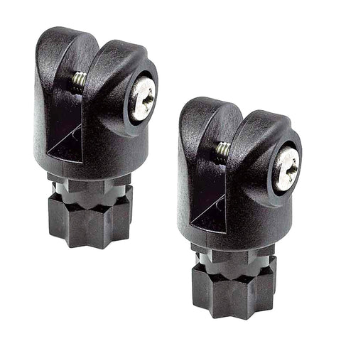 RAILBLAZA Clevis/Bimini Support Pair - Black [02-4032-11]