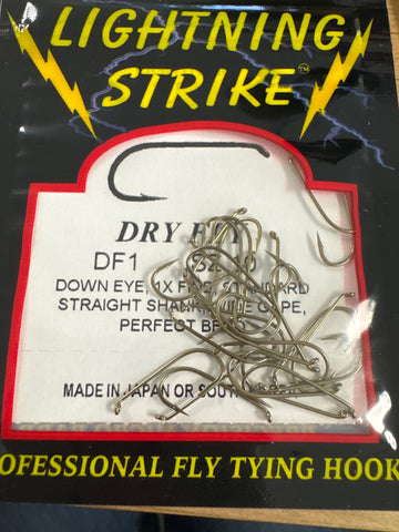 L. S. HOOKS DF1, #10/25 DRY FLY