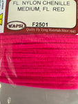 FL. NYLON CHENILLE MEDIUM, FL. RED