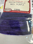 RAYON CHENILLE, MED., PURPLE