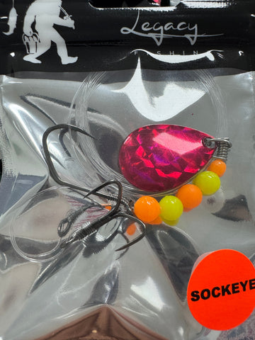 Legacy Red Foil 3.0 Sockeye Rig