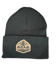 Northwest Leather Patch Beanie