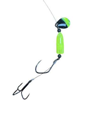 Custom Sockeye Scent Bullet Rigs Kokanee blade