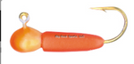 Custom Jigs RF8-CS-H08 Rat Finkee Size 8 Hot Orange 2/cd