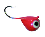 Custom Jigs CT5-CS-11 Chekai jig Sz 5mm 10Hk Tungsten Red/Glo 1/Pk