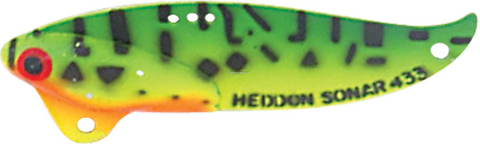 Heddon X0431GRA Sonar Blade Bait, 1 7/8, 1/4 oz, Fluorescent Green