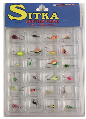 Sitka FKW24-STK Sitka Ast Ice Jig Kit 24 Pc