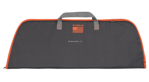 Titan 6103 Fire Youth Bow Case Gray And Orange