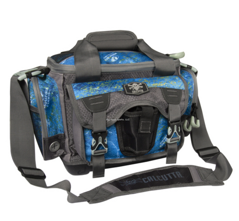 Calcutta CSTB36 Squall 3600 Tackle Bag w/ 4 trays, Mossy Oak Shoreline