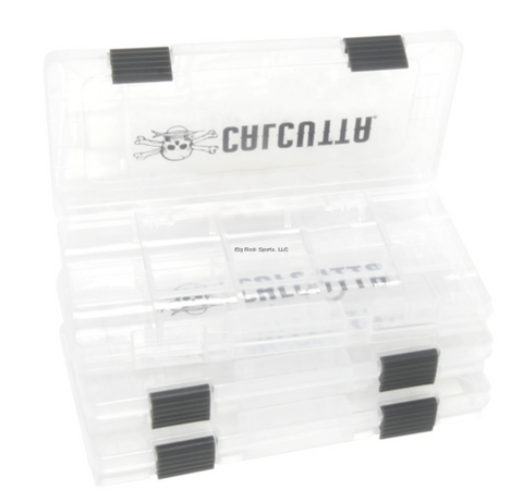 Calcutta  3500 Size Tackle Trays, Clear