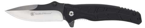 Smith & Wesson Extreme Ops Two-Tone Clip Folder, 3.0" Drop Point Blade