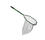 BECKMAN NET PVC COATED,GRN/BLK 14"W x 19"L W/18" HANDLE