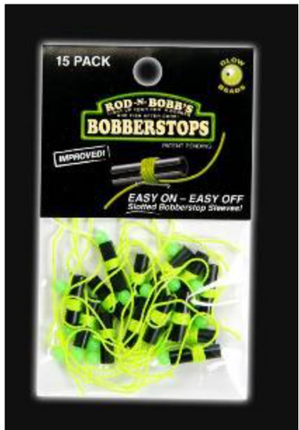 ROD & BOB BOBBER STOPS & GLO BEADS (15),CHART