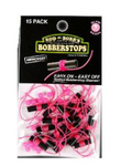 ROD & BOB BOBBER STOPS & GLO BEADS (15),PINK