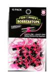 ROD & BOB BOBBER STOPS & GLO BEADS (40),PINK