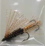 Custom Angler KOKANEE FLY, BLACK AND GOLD