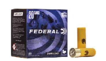 FEDERAL GAME LOAD, 20GA 7/8 OZ #7.5 (25)
