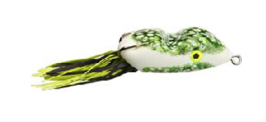 S/LURE SCUM FROG 5/16 OZ, NAT BLK-GREEN