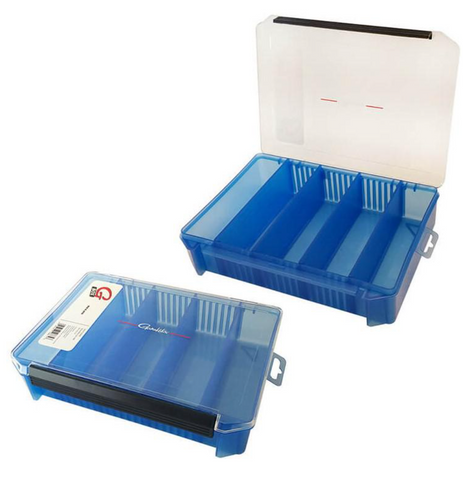 GAMA G-BOX DEEP ULITILY CASE 10x7.4x2.4" (5 rows mirco rib w/adjustable dividers)
