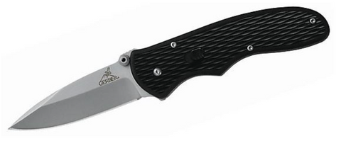 GEBER MINI F.A.S.T DRAW FOLDING KNIFE, FINE EDGE (ASSISTED OPENING) BLACK