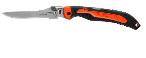 GERBER VITAL BIG GAME FOLDER, 3.75" EXCHANGEABLE BLADE HUNTING KNIFE