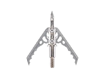RAGE HYPODERMIC NC 2 BLADE MECHANICAL BROADHEAD 100GR, 3 PACK