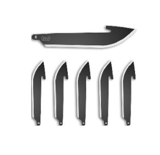 OUTDOOR EDGE 2.5" REPLACEMENT BLADES BLACK (RAZOR-LITE) (6-PACK)