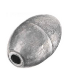 PUCCI OVAL EGG SINKER 1/4oz, (7)