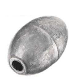 PUCCI OVAL EGG SINKER 1/4oz, (7)