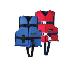 KENT GEN.PURPOSE LIFE VEST CHILD,30-50# (chest 20-25")
