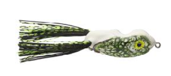 S/LURE SCUMDOG WALKER FROG,NAT BLK/GREEN