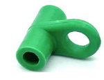 BnR TACKLE EZ SLIDERS(6)LARGE, GREEN