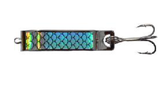 MACK'S CRIPPLURE 1/4oz,NICKEL/FISH SCALE