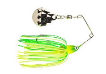STRIKE KING MINI KING SPINNERBAIT 1/8oz,CHRT LIME