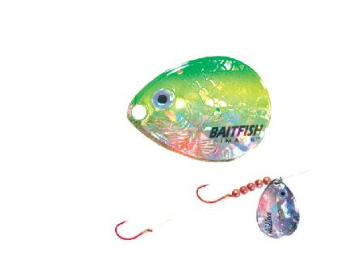NORTHLAND BAITFISH-IMAGE HARNESS #4 BLADE FIRETIGER