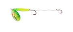 NORTHLAND BAITFISH FLOAT'N SPIN HARNESS #4 SUNFISH TANDEM HOOK 60" SNELL