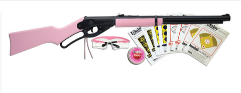 Daisy Model Pink Red Ryder BB Gun Kit