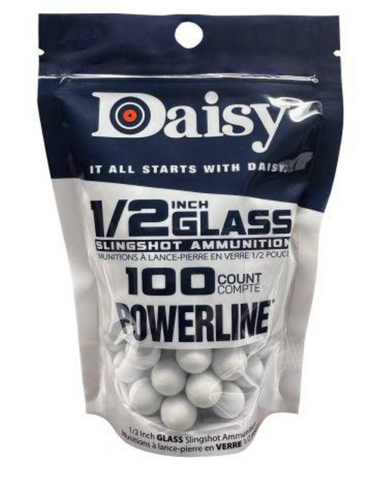 Daisy 1/2" Glass Slingshot ammo