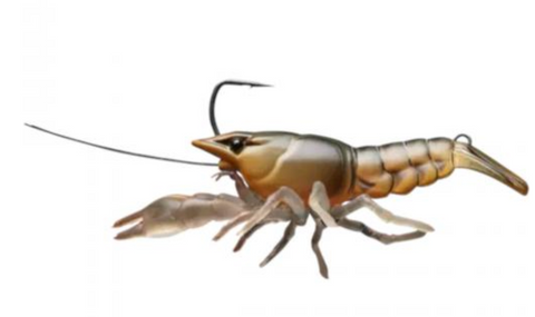 Mustad Live Craw 2-1/2 3/8 oz. Orange Pumpkin