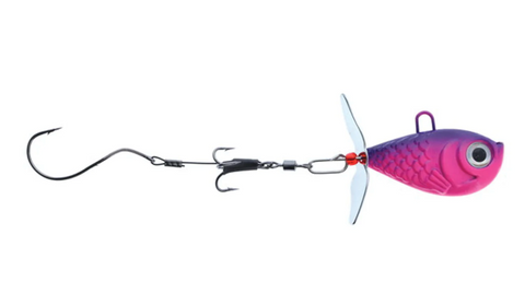 WALLEYE DEATH SPIN PINK/PURPLE 1OZ