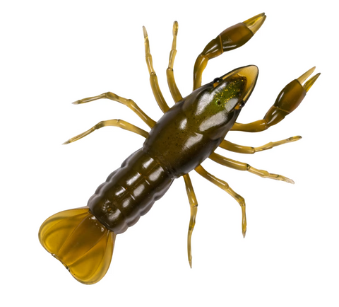 MUSTAD LIVETARGET CRAWFISH 2.8" GREEN/MOSS