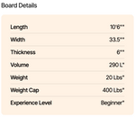 Glide Retro Elite 10'6'' Inflatable Paddle Board Package – Lightweight & Stable