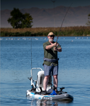 Mako Elite – Inflatable Fishing Paddleboard, Pedal Drive Compatible