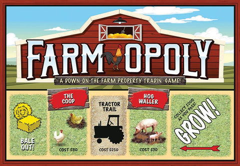 Farm-Opoly (new design) Board Game