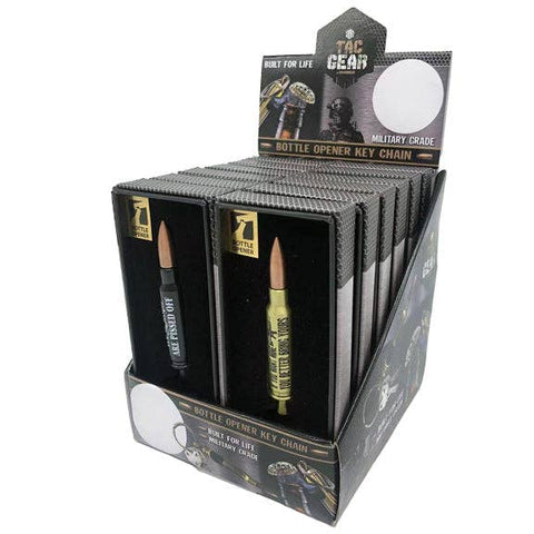 Keychain Bullet Design with Gift Box Assortment- 12/Display