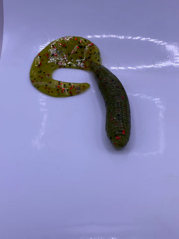 Legacy fishing curly tail grub