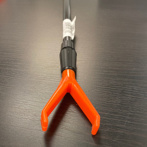 Telescoping rod holder